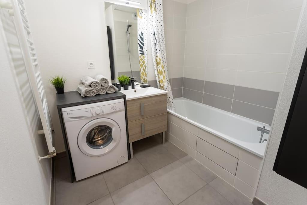 T3-2 Min Metro-24 24H Daire Toulouse Dış mekan fotoğraf